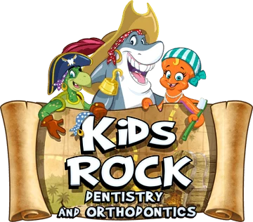 Kids Rock Dentistry and Orthodontics logo